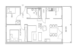 Ferienwohnung 1 - Grundriss